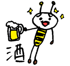 bee bee bee bee bee sticker sticker #8784152