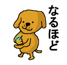 CRAZY DOG IS PRETTY sticker #8784162