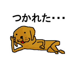 CRAZY DOG IS PRETTY sticker #8784190