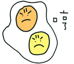 two-yolk egg<3 sticker #8784333