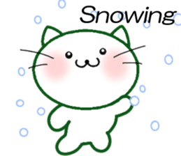 Winter's  Cats  [English] sticker #8784850