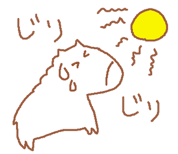 It is a cute horse illustrations3 sticker #8785138