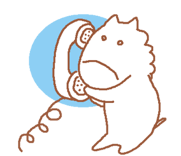 It is a cute horse illustrations3 sticker #8785146