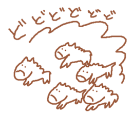 It is a cute horse illustrations3 sticker #8785151