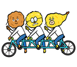 Fried three brothers sticker #8785166