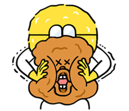 Fried three brothers sticker #8785175