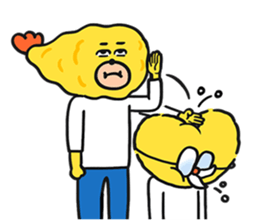 Fried three brothers sticker #8785177