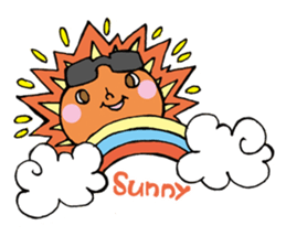 Girl  chicorian of the blond hair sticker #8785777