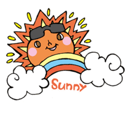 Girl chicorian of the blond hair sticker #8785777