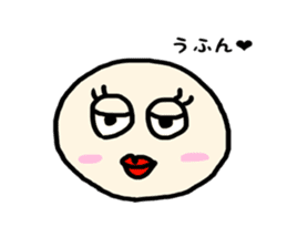 Kansai accent and YURU face sticker #8785827