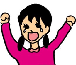 Man and woman of marked sticker #8785890