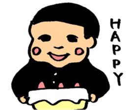 Man and woman of marked sticker #8785903