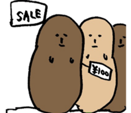 Man and woman of marked sticker #8785914