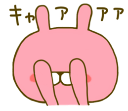 Rabbit Usahina Love 2 sticker #8786375