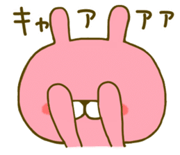 Rabbit Usahina Love 2 sticker #8786375