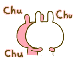 Rabbit Usahina Love 2 sticker #8786379