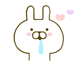 Rabbit Usahina Love 2 sticker #8786392