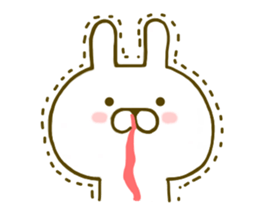 Rabbit Usahina Love 2 sticker #8786393