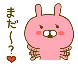 Rabbit Usahina Love 2 sticker #8786399