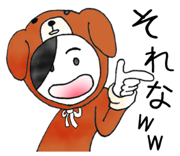 oh my Dog & Monkey sticker #8787588