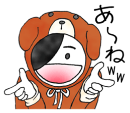 oh my Dog & Monkey sticker #8787592