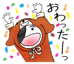 oh my Dog & Monkey sticker #8787593