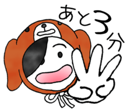 oh my Dog & Monkey sticker #8787594