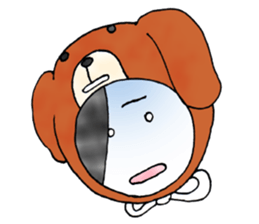 oh my Dog & Monkey sticker #8787597