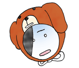 oh my Dog & Monkey sticker #8787597