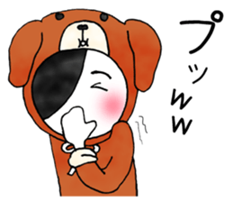 oh my Dog & Monkey sticker #8787598