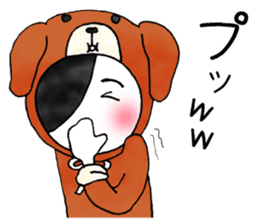 oh my Dog & Monkey sticker #8787598