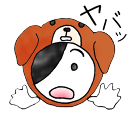 oh my Dog & Monkey sticker #8787601