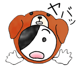 oh my Dog & Monkey sticker #8787601