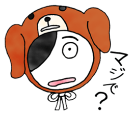 oh my Dog & Monkey sticker #8787603