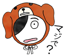 oh my Dog & Monkey sticker #8787603