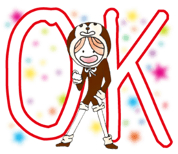 oh my Dog & Monkey sticker #8787607