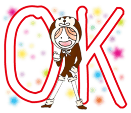 oh my Dog & Monkey sticker #8787607