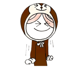 oh my Dog & Monkey sticker #8787609