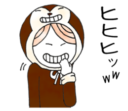 oh my Dog & Monkey sticker #8787610