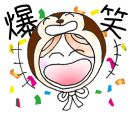 oh my Dog & Monkey sticker #8787612