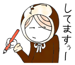 oh my Dog & Monkey sticker #8787613