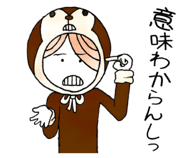 oh my Dog & Monkey sticker #8787615