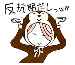 oh my Dog & Monkey sticker #8787616