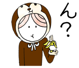 oh my Dog & Monkey sticker #8787618