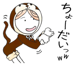 oh my Dog & Monkey sticker #8787619