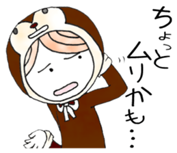 oh my Dog & Monkey sticker #8787620