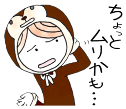 oh my Dog & Monkey sticker #8787620