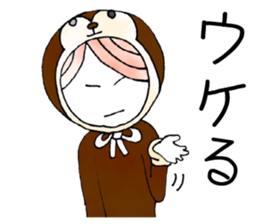 oh my Dog & Monkey sticker #8787622