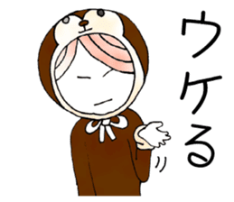 oh my Dog & Monkey sticker #8787622