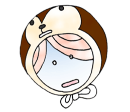 oh my Dog & Monkey sticker #8787623